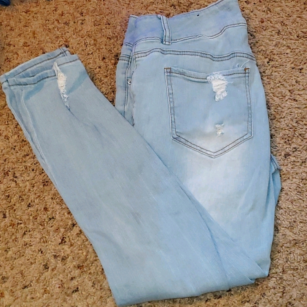 Mid-rise jeggings